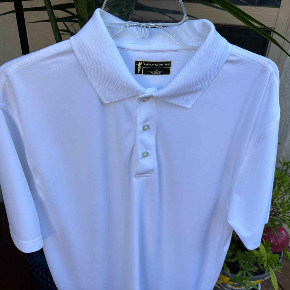FAIRWAY OUTFITTERS White Polo Shirt - Picture 4 of 6